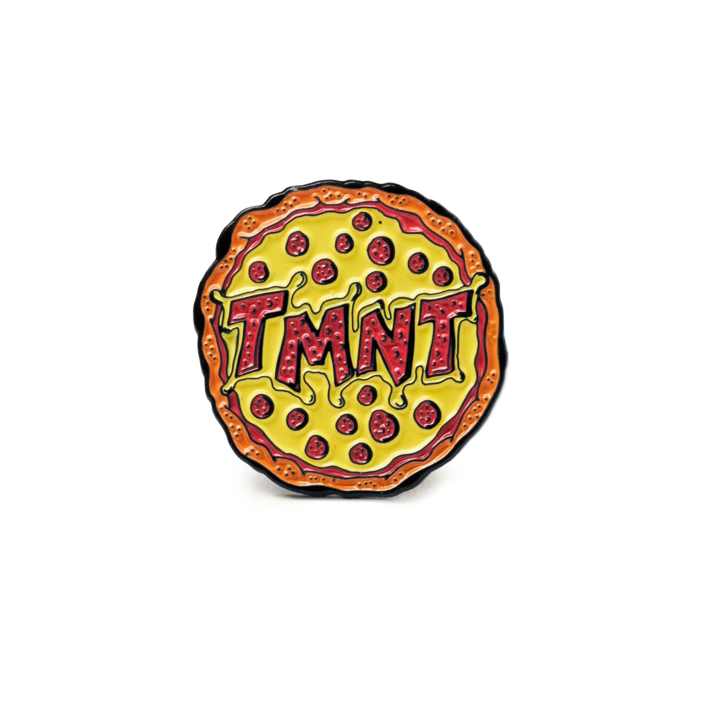 Authentic Boston Scally collectible pin featuring the Teenage Mutant Ninja Turtle, TMNT design. Perfect for caps, jackets, bags, and collections.