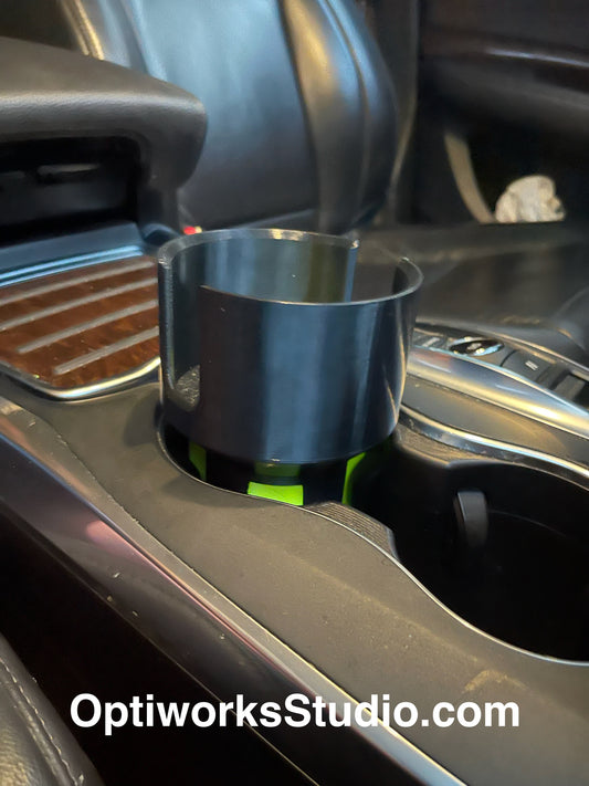 Custom Car Cup Holder Adapter | Fits Any Bottle, Tumbler, Jug or Mason Jar | 64oz Hydro Flask, Stanley, Yeti, Owala & More