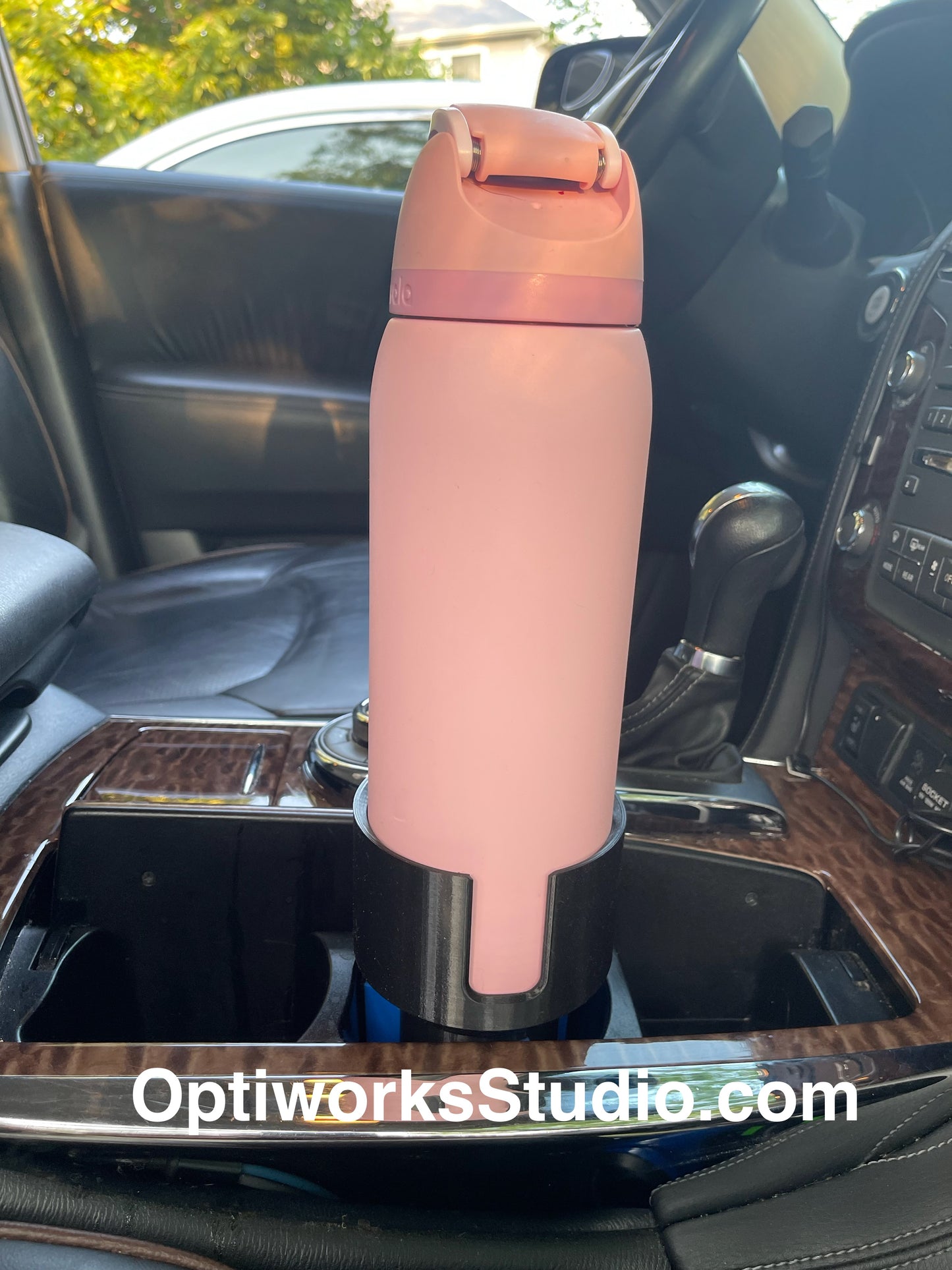 Custom Car Cup Holder Adapter | Fits Any Bottle, Tumbler, Jug or Mason Jar | 64oz Hydro Flask, Stanley, Yeti, Owala & More