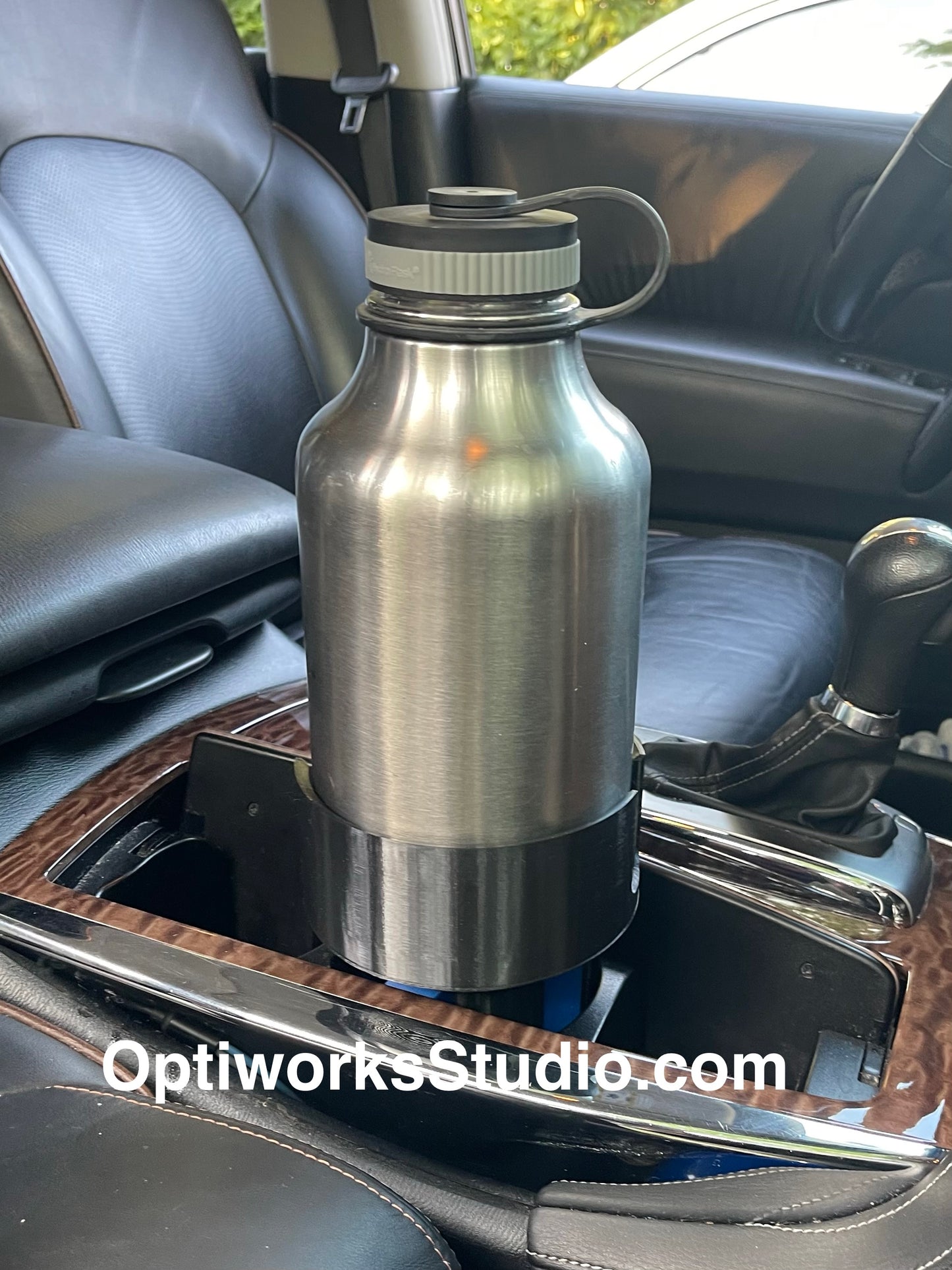 Custom Car Cup Holder Adapter | Fits Any Bottle, Tumbler, Jug or Mason Jar | 64oz Hydro Flask, Stanley, Yeti, Owala & More